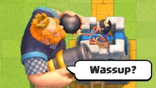 Funny Moments amp Glitches amp Fails  Clash Royale Montage 36 [upl. by Rednal]