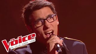 Vincent Vinel  «Somebody To Love» Queen  The Voice 2017  Live [upl. by Davida]