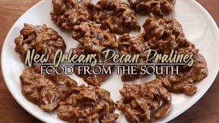 How to make New Orleans Pecan Pralines  Food from the South [upl. by Kilby]