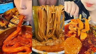 Mukbang with a Twist Weird Noodle Combinations [upl. by O'Gowan567]