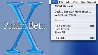 Mac OS X Public Beta Tour  Software Showcase [upl. by Wemolohtrab975]