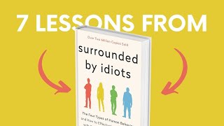 SURROUNDED BY IDIOTS by Thomas Erikson Top 7 Lessons  Book Summary [upl. by Deane]