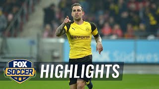 Paco Alcacer puts Dortmund ahead vs Werder Bremen  201819 Bundesliga Highlights [upl. by Josephina566]