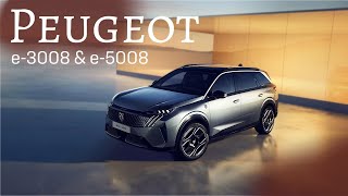 Peugeot e3008 amp e5008 The New EV Champions with Impressive Ranges [upl. by Adnor]