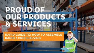 Rapid Guide To How to Assemble Rapid 3 Pro Shelving [upl. by Berkin253]