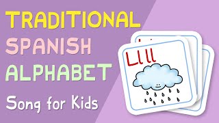 ¡El alfabeto  Traditional Spanish Alphabet Song [upl. by Atteoj]