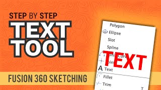 How to Create Text in Fusion 360 [upl. by Hull]