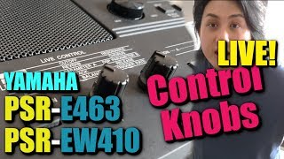 Get CREATIVE with quotLivequot Control Knobs in Groove Creator  Yamaha PSRE463  Yamaha PSREW410 [upl. by Anikat]