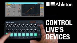 Novation Launch Control USB MIDI Controller Overview  Full Compass [upl. by Arayt405]