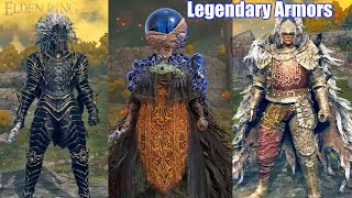 Elden Ring  All Legendary Armor Sets Showcase [upl. by Eintruoc]