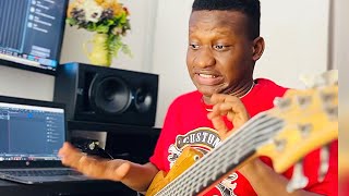 FEEL  Davido  Bass cover gone crazy Whattt😳 [upl. by Olathe801]