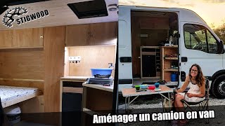 Renault master L2H2 On aménage une vraie maison roulante Van aménagé [upl. by Grata]