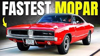 10 FASTEST MOPAR Classic Muscle Cars [upl. by Ushijima530]