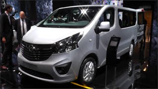 Opel Vivaro 2015 In detail review walkaround Interior Exterior [upl. by Ettesoj578]