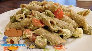 Makaron z Pesto 6  Prosty Przepis [upl. by Ociredef]