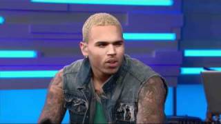 Chris Brown Interview with Robin Roberts on Rihanna New Album and Rebuilding His Career [upl. by Ynoep]