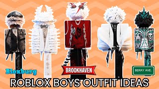 10New Boy Outfits Code For Brookhaven And Berry Avenue 2024Brookhaven Boys Outfit Code Part14 [upl. by Iruy]