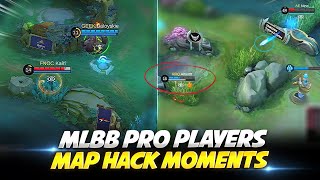 When MLBB PRO Players ACCUSED of quot MAP HACKquot Moments [upl. by Kenneth]