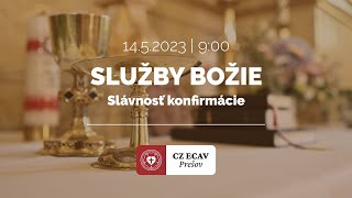 Služby Božie  Slávnosť konfirmácie  1452023 [upl. by Clymer]