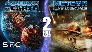 Asteroid Vs Earth  Meteor Apocalypse  2 Full Action Disaster Movies  SciFi Double Feature [upl. by Anerev]