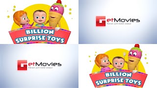 Billion Surprise Toys  Get Movies Logo Intro 1000000 Times [upl. by Ezaria]