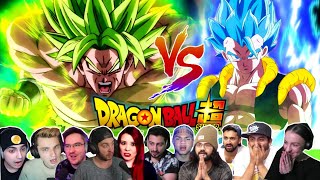 🤯GOGETA vs BROLY🔥quotTheyre Break The Realityquot REACTION MASHUP PART 3 Dragon Ball Super Brolyドラゴンボー [upl. by Nalaf688]