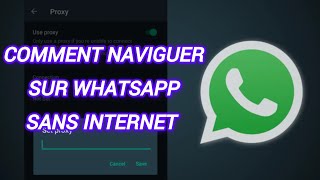 whatsapp internet Voici Comment Utiliser WhatsApp Sans Connexion Internet Et Sans Wifi [upl. by Jehiah]