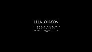 Ulla Johnson Autumn Winter 2024 [upl. by Biancha]