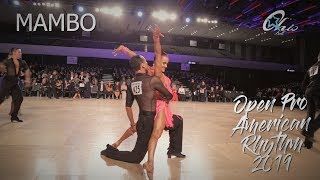 Open Pro American Rhythm I Mambo I Ohio Star Ball 2019 [upl. by Omissam]