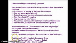 COMPLETE ANDROGEN INSENSITIVITY SYNDROME [upl. by Ardnosal]