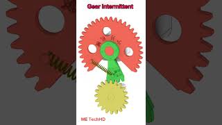 Gear Intermittent Mechanism design machine [upl. by Waylin]