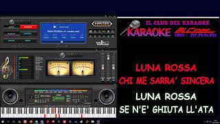 Luna Rossa  Karaoke [upl. by Blodget]