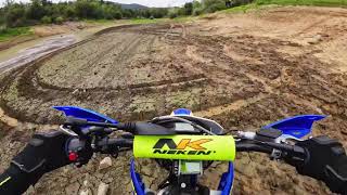 balade dans un lac  50cc enduro [upl. by Dyun]