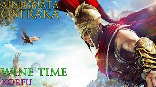 Assassins Creed Odyssey  Ainigmata Ostraka  Wine Time Korfu [upl. by Ylac]