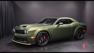 2023 Dodge Challenger SRT Hellcat Redeye Widebody Revs  Walkaround in 4k HDR [upl. by Oslec]