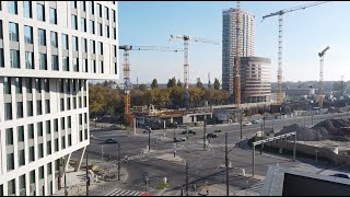 Bratislava Downtown Construction Update  Zwirn Downtown Yards  Nov2024 [upl. by Khalid205]