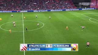 Atheltic Bilbao  Barcelona Highlights HD 01122013 [upl. by Iver]