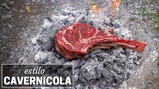 Carne Asada estilo Cavernícola  La Capital [upl. by Krispin422]