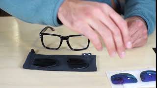 Cambio  Reemplazo de cristales para lentes Oakley Holbrook [upl. by Geirk744]