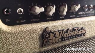 ValveTrain Bennington Reverb American Made 20 Watt  Tube Amplifier with Reverb [upl. by Behn910]