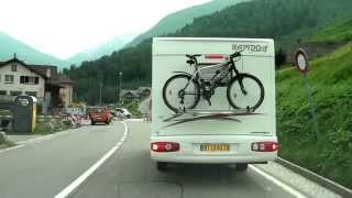 From Lugano to Zürich Driving Video Switzerland  062013 FullHD [upl. by Eitnom]