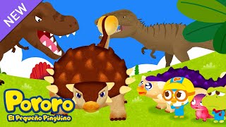 ★Nueva★ Aventura de Pororo Dinosaurio 2  Anquilosaurio el Dinosaurio con Armadura  Dinosaurio [upl. by Amy4]