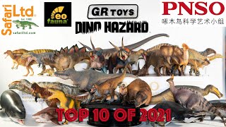 Top 10 Scientific Dinosaur Models of 2021  PNSO Safari LTD Eofauna and more [upl. by Nnylannej]