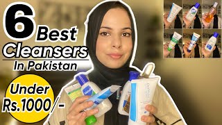 Top 6 Affordable face wash  cleansers under Rs1000  Salicylic acid based face wash In Pakistan [upl. by Phillada767]