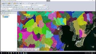 Global Mapper  Create Watershed and Stream Order from DEM [upl. by Boulanger]