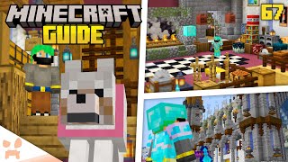 Minecraft Mega Build INTERIOR DESIGN IDEAS TIPS [upl. by Hitt659]