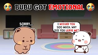 BDL291 Bubu Can’t Hold Back Tears 🥺💔 Emotional Momentspeachgoma animationBubu Dudu Lublife [upl. by Tarkany]