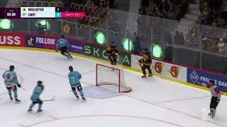 Mārtiņš Dzierkals Goal vs Lahti Pelicans 13092024  Champions Hockey League [upl. by Mellie]