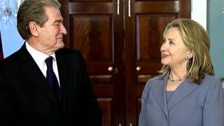 Secretary Clinton Delivers Remarks With Albanian Prime Minister Berisha [upl. by Slaby]