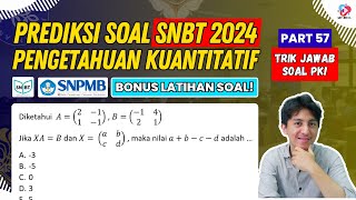 PREDIKSI SOAL TPS UTBK SNBT 2024 PENGETAHUAN KUANTITATIF PART 57 [upl. by Mussman]